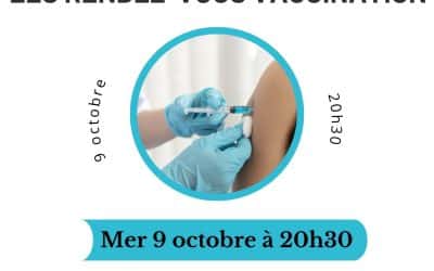 Webinaire : Les rendez-vous vaccination